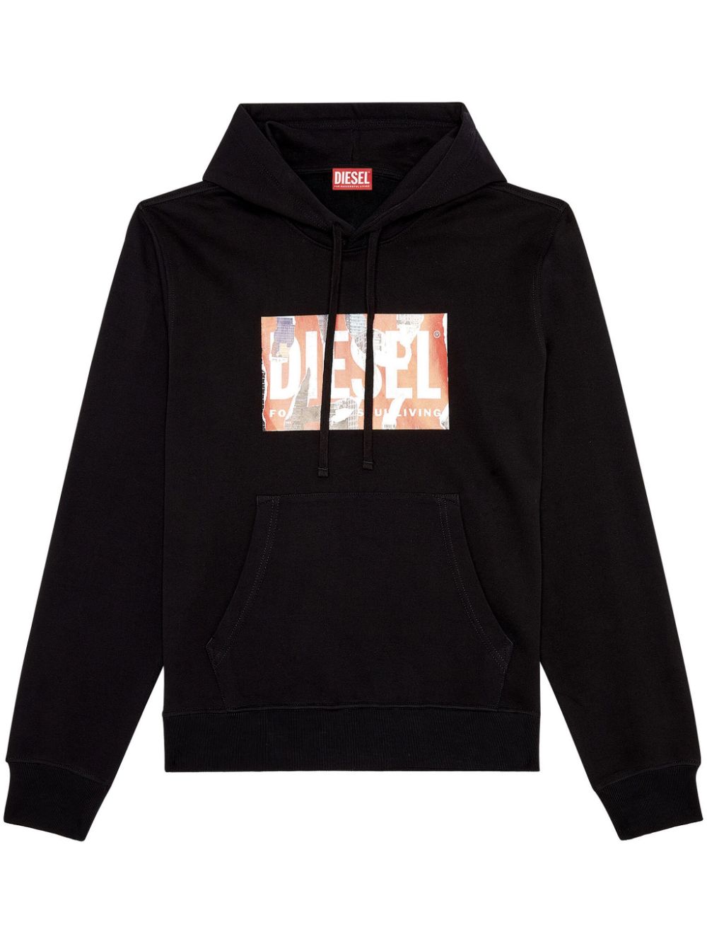 Diesel S-Ginn-Hood-L4 logo-print hoodie Men