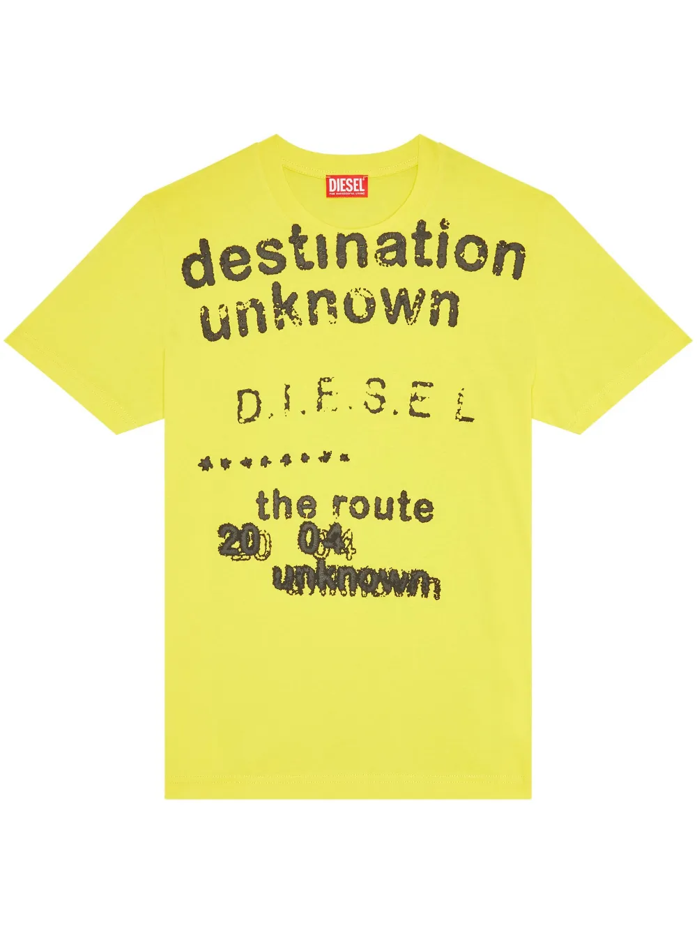 Diesel Destination Unknown Cotton Tshirt Farfetch