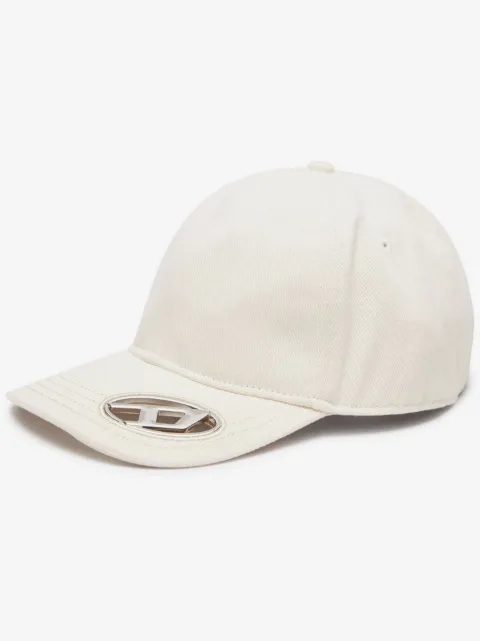 Diesel C-Plak logo-plaque baseball cap