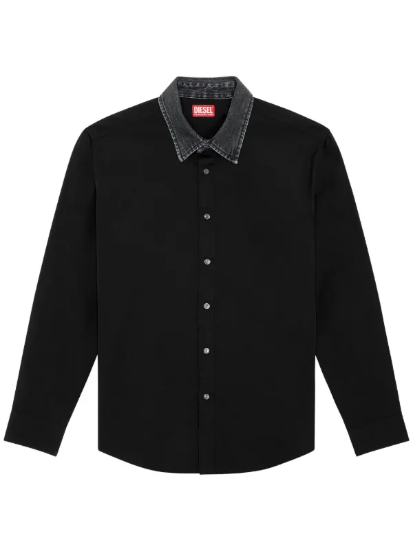 Diesel S-Holls Cotton Shirt - Farfetch