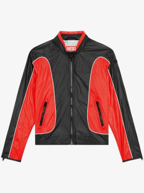 Diesel J-Blinkid-A colour-block bomber jacket