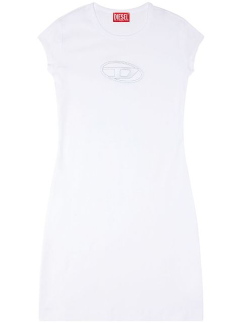 Diesel D-Angiel cut-out T-shirt minidress Women