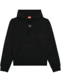 Diesel S-Macs-Od cotton hoodie - Black