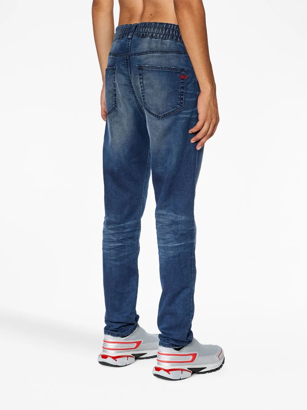 Shop Diesel 2060 D-strukt 068ft Slim-cut Jeans In Blue