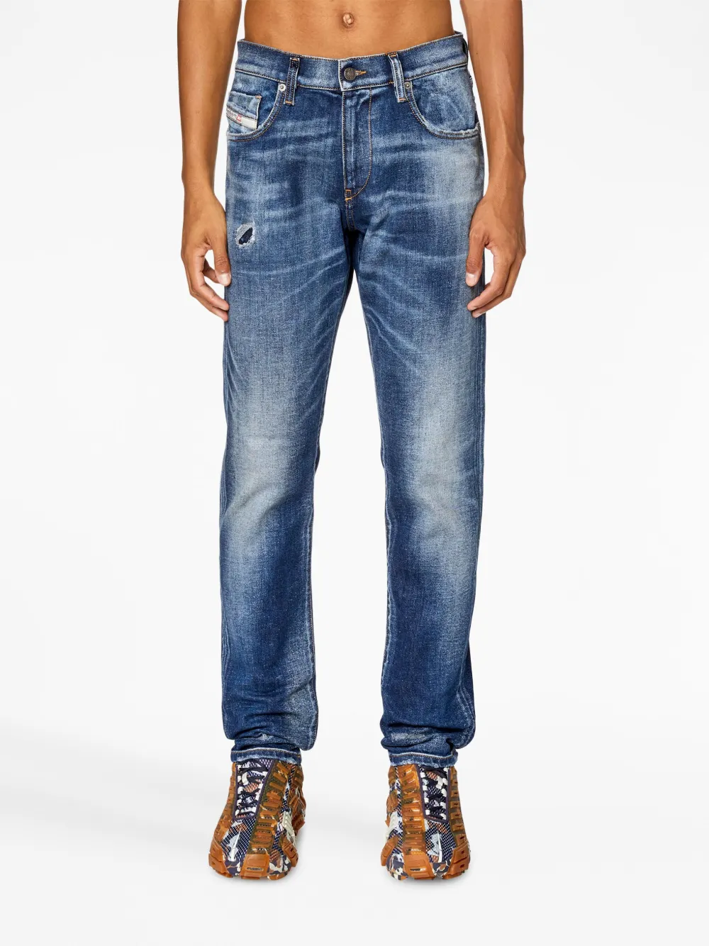 Diesel 2019 D-Strukt 09G89 slim-cut jeans Men