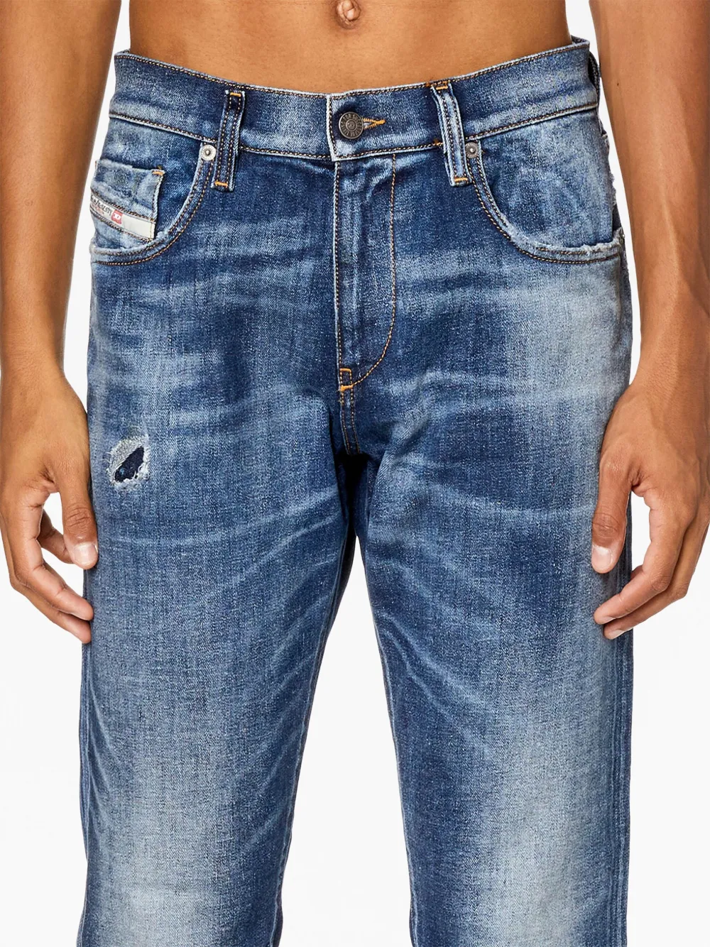 Diesel 2019 D-Strukt 09G89 slim-cut jeans Men