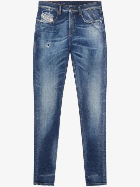 Diesel 2019 D-Strukt 09G89 slim-cut jeans