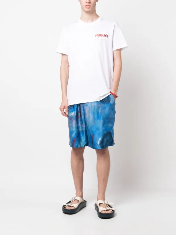Marni ロゴ Tシャツ | ホワイト | FARFETCH JP