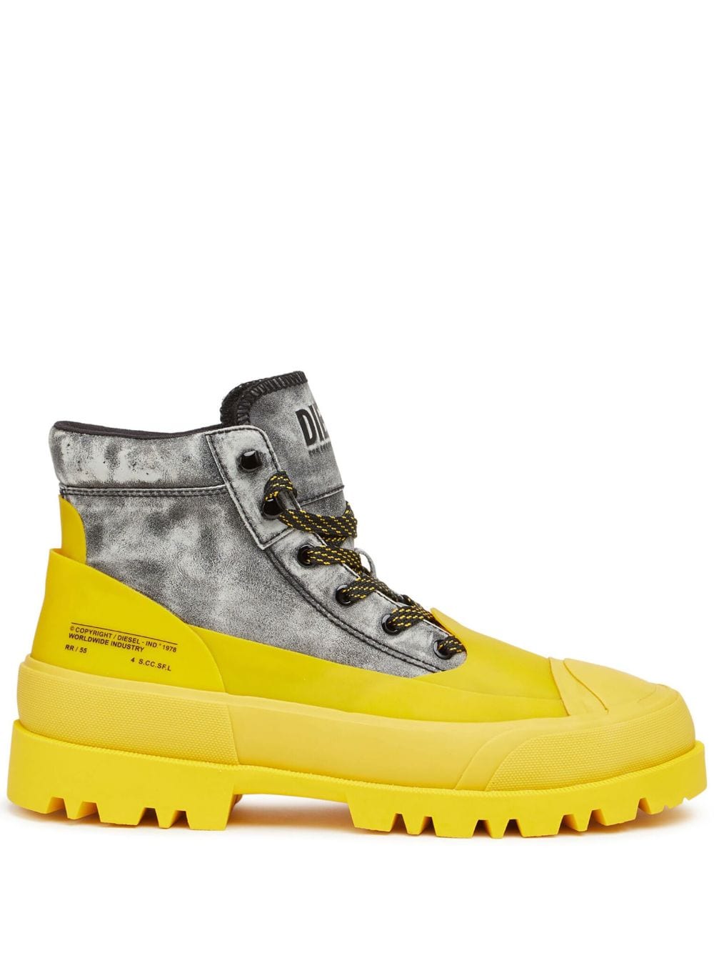 D-Hiko X lace-up boots