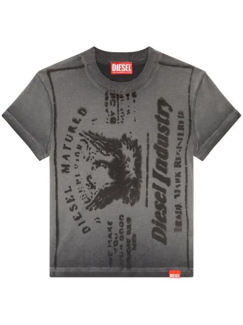 Diesel graphic-print short-sleeve T-shirt