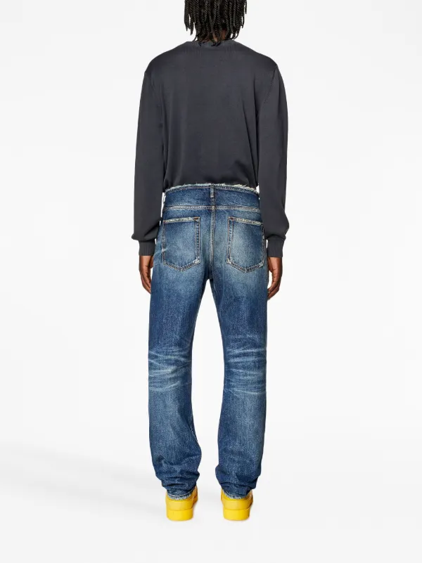 Diesel D-Pend 09G92 straight-leg Jeans - Farfetch