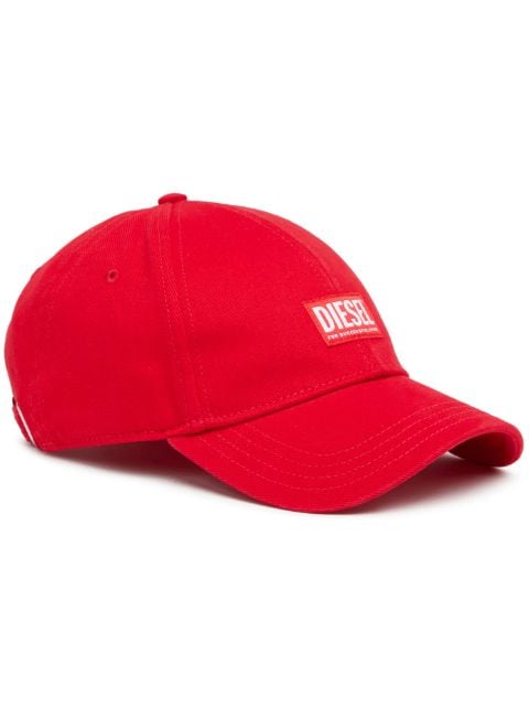 Diesel gorra Corry-Jacq-Wash con aplique del logo