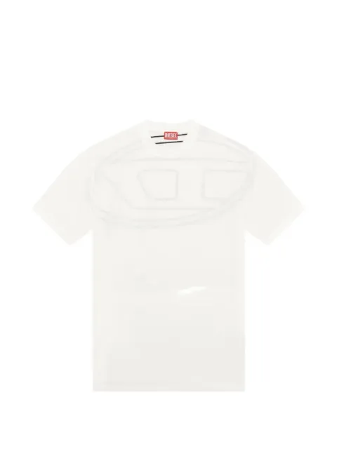 Diesel T-Boggy-Megoval-D katoenen T-shirt met print