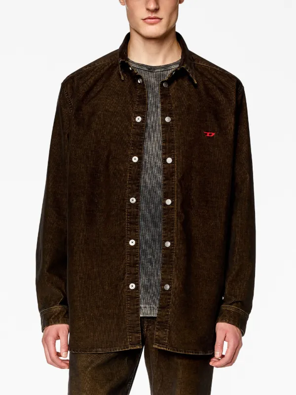 Diesel S-Holls Cotton Shirt - Farfetch