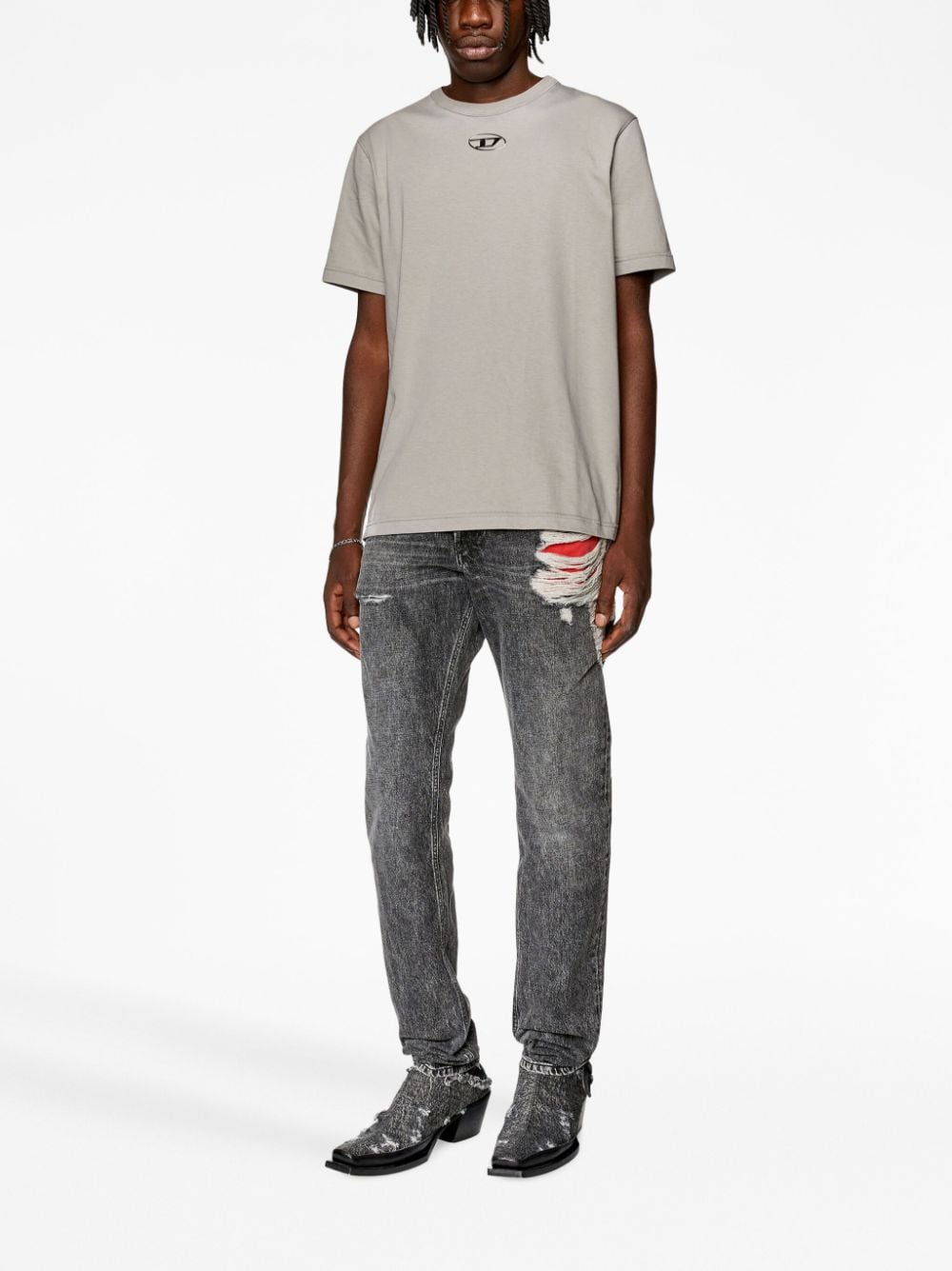 Image 2 of Diesel T-Just-Od cotton T-shirt