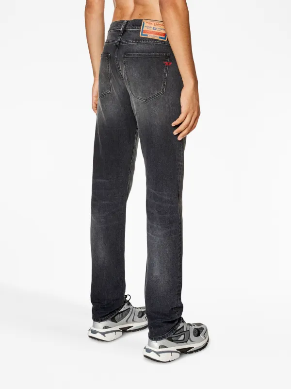 Jeans Vetements Diesel Diesel Jean D-Strukt à Effet Délavé Noir FARFETCH MA