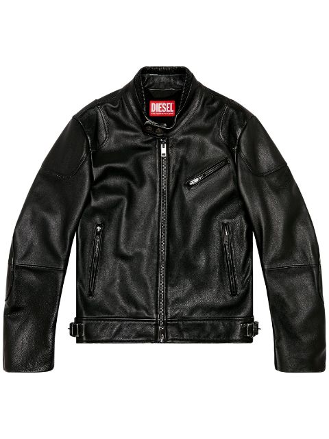 Diesel L-Hein leather biker jacket