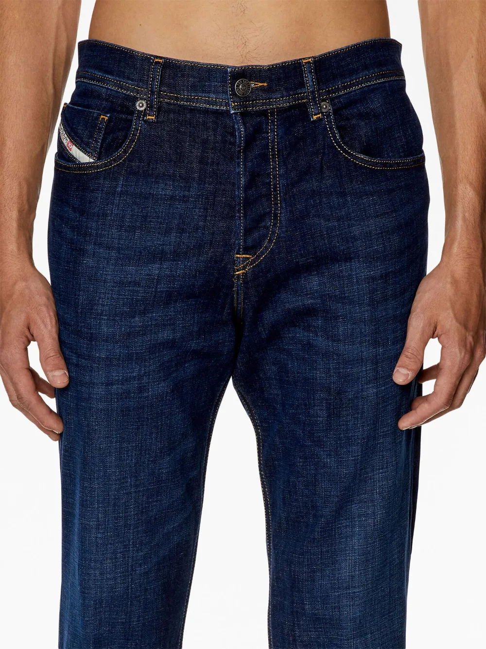 Affordable Diesel 2023 D-Finitive 09F89 tapered jeans Men