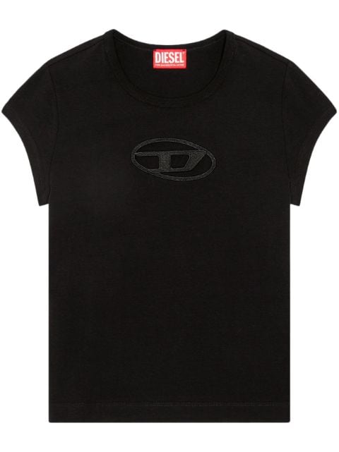 Diesel T-Angie cut-out logo T-shirt