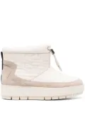 Tommy Hilfiger monogram-jacquard platform snow boots - Neutrals