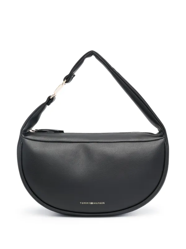 Tommy hilfiger black shoulder 2024 bag