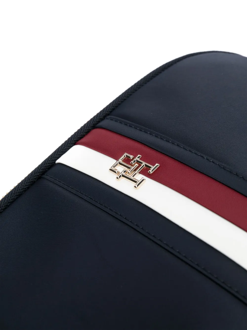 Tommy Hilfiger logoplaque Striped Crossbody Bag Farfetch