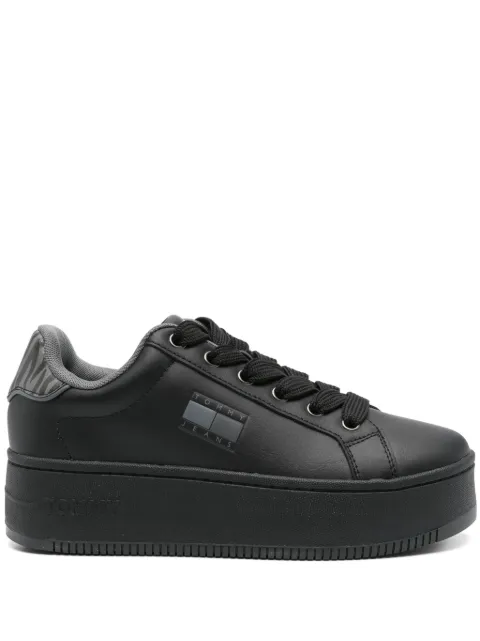 Tommy Jeans flag-print sneakers