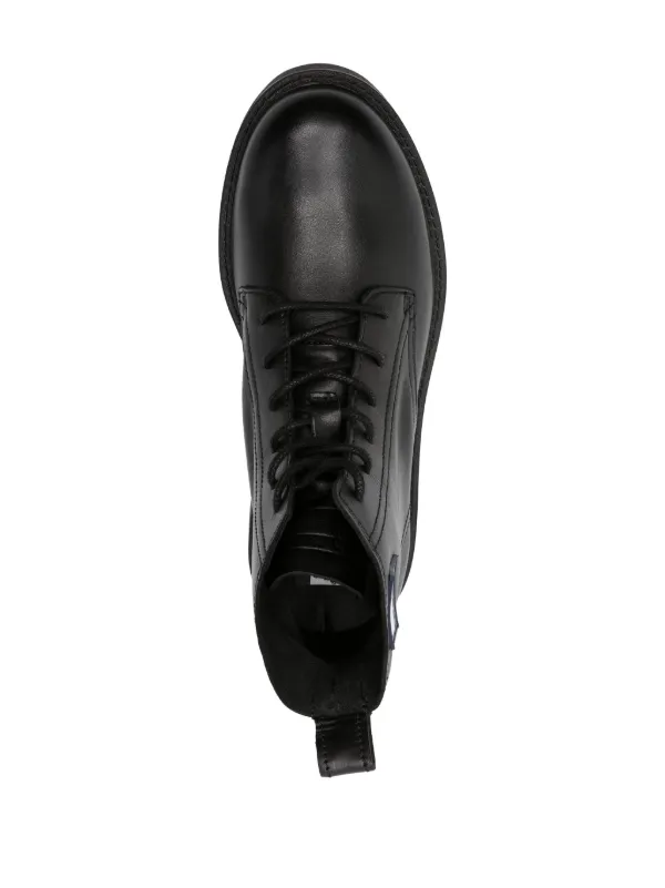 Tommy Jeans レースアップ レザーブーツ - Farfetch 