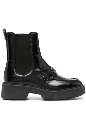 Tommy hilfiger outlet patent boots