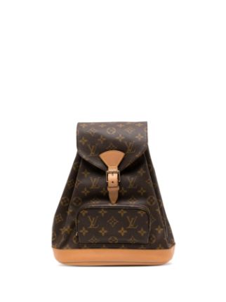 Pre-Owned Louis Vuitton Montsouris MM Brown 