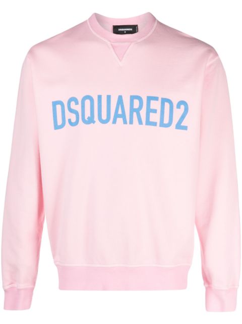 DSQUARED2 logo-print cotton sweatshirt Men