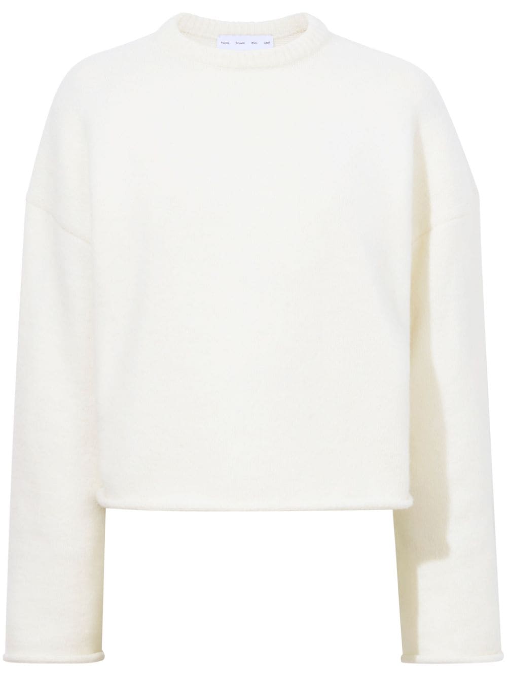 Proenza Schouler White Label Tara trui met ronde hals Wit