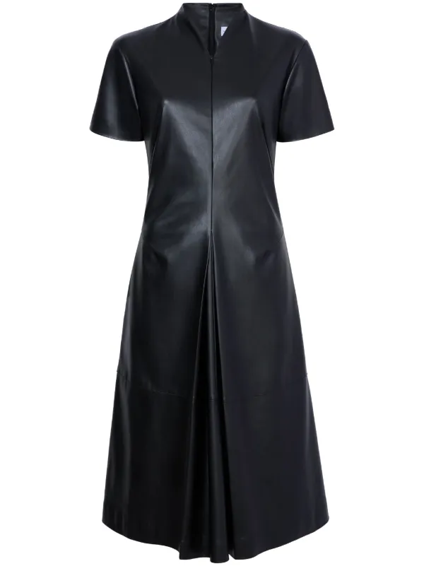 White cheap pleather dress