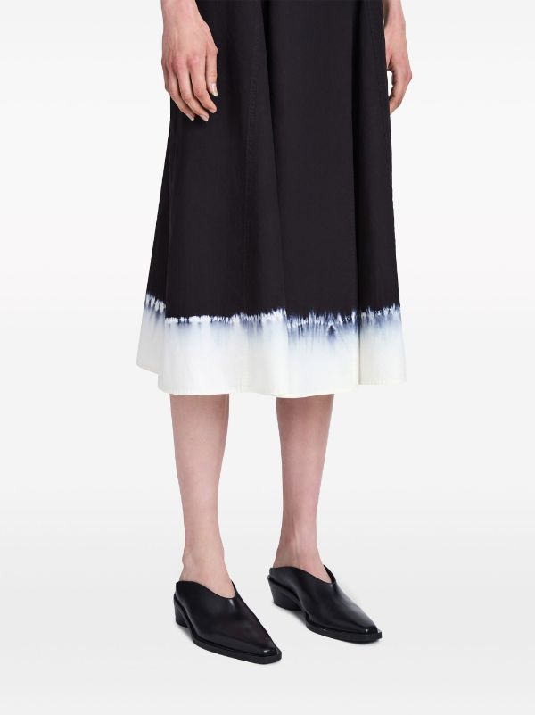 Proenza Schouler White Label Edie tie dye Poplin Dress Farfetch