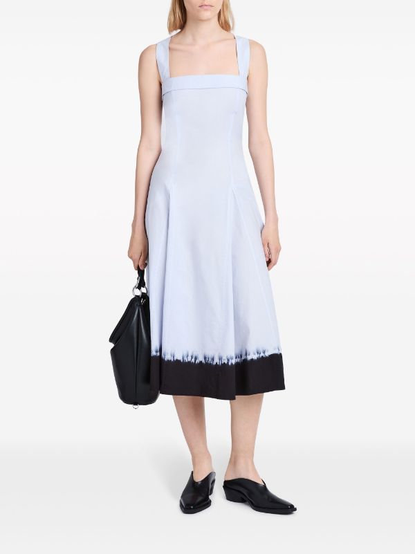 Proenza Schouler White Label Edie tie dye Poplin Dress Farfetch