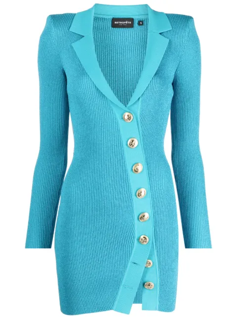 Retrofete - Mimi ribbed-knit minidress