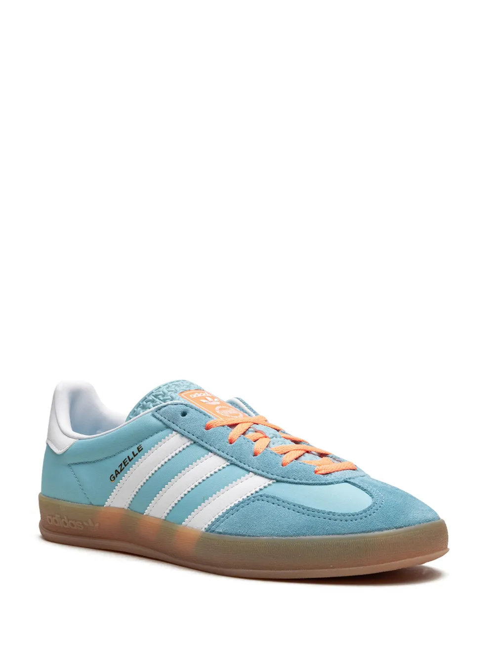 Shop Adidas Originals Gazelle Indoor "preloved Blue White Gum" Sneakers