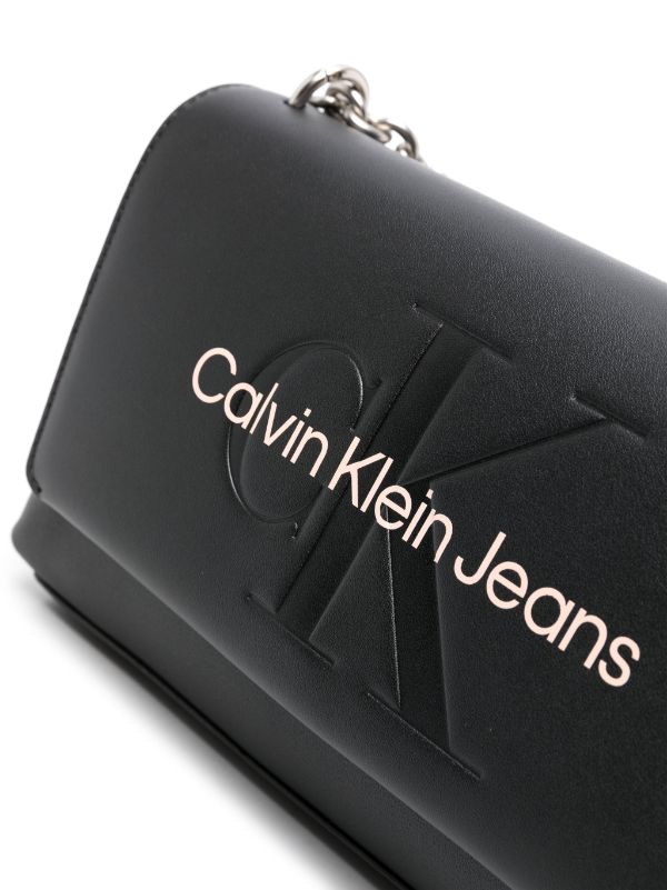 Calvin Klein Jeans logo-embossed Crossbody Bag - Farfetch