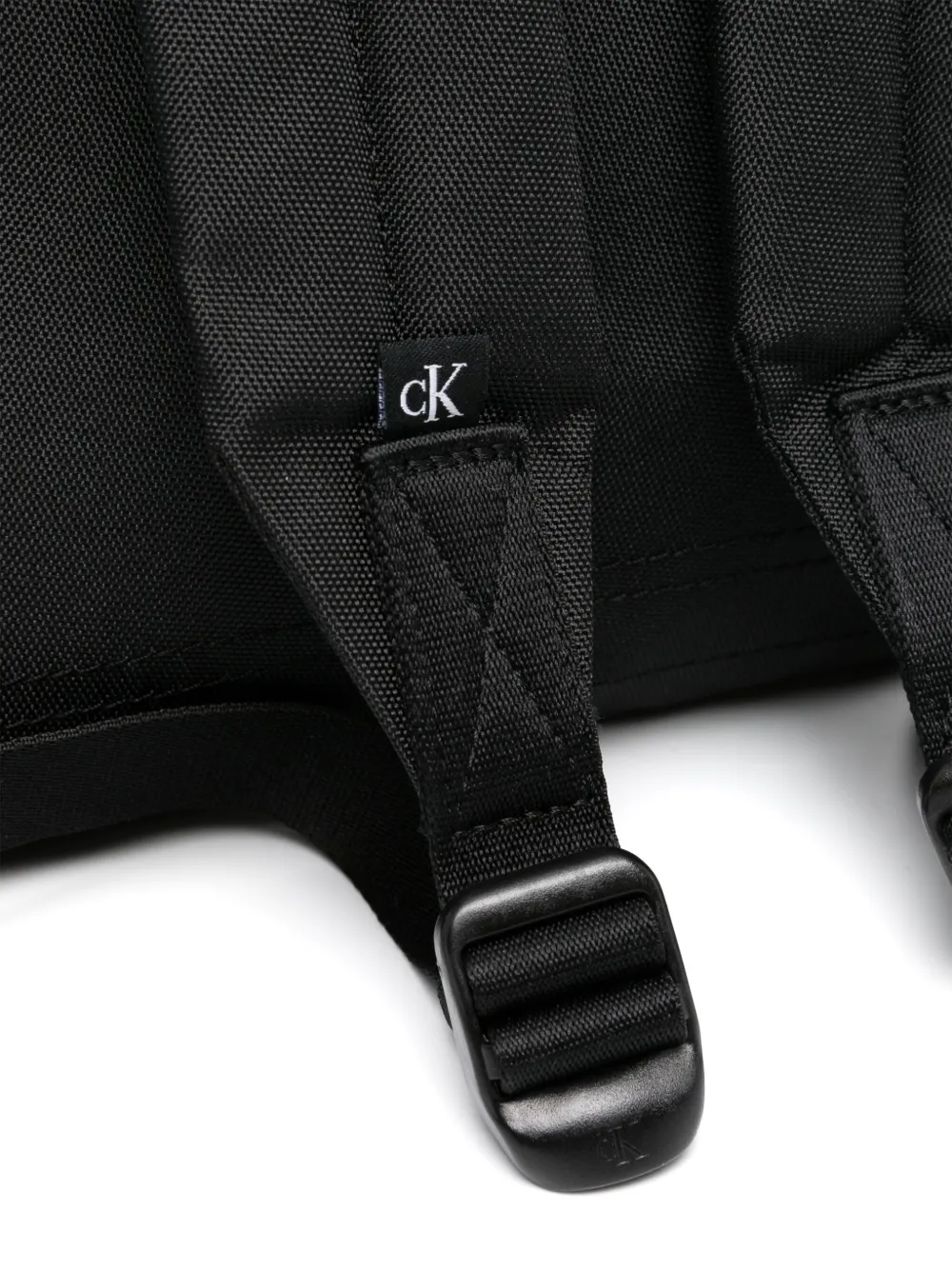 Shop Calvin Klein Jeans Est.1978 Essentials Campus Logo-print Backpack In Black