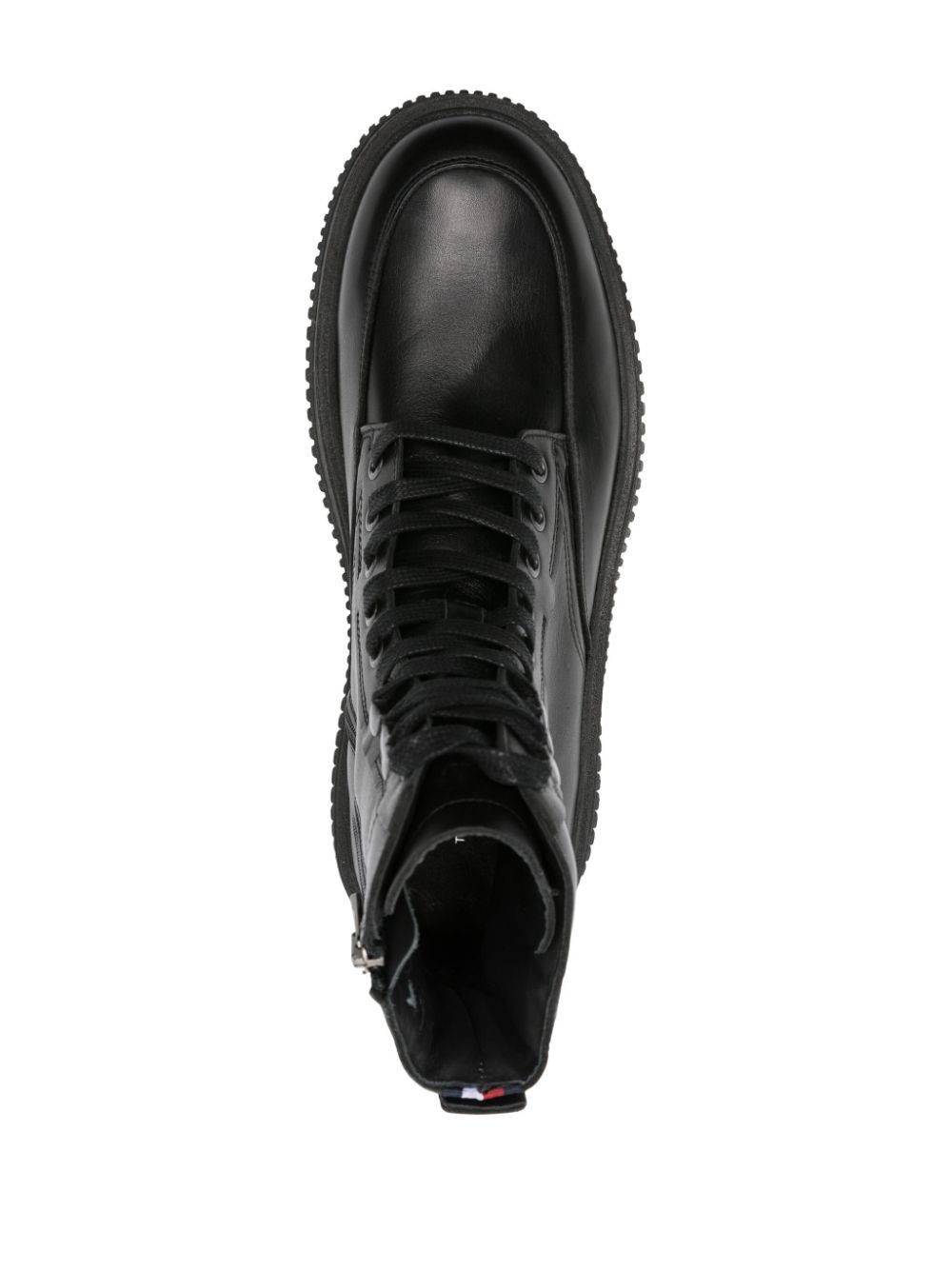Shop Tommy Hilfiger Everyday Leather Ankle Boots In Black