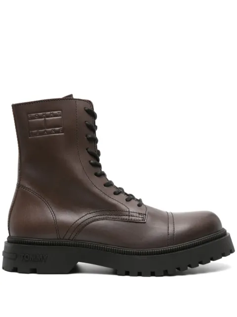 Tommy Jeans botas con logo en relieve