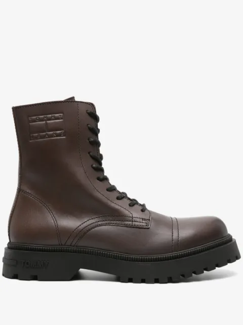 Tommy Jeans botas con logo en relieve