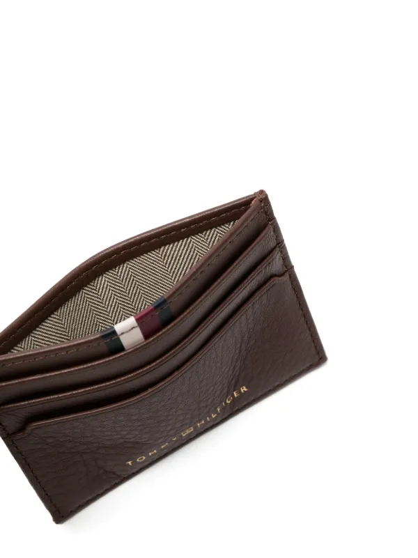 Tommy hilfiger sale leather card holder