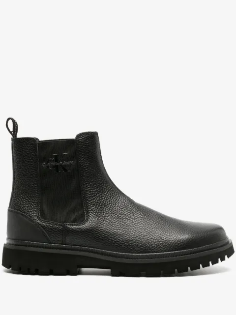 Calvin Klein Jeans Eva leather chelsea boots