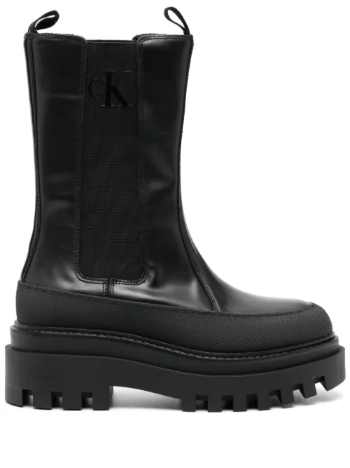 Bottines chelsea à plateforme - Calvin Klein Jeans - Modalova