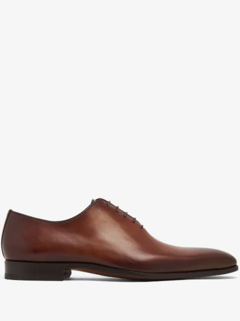 Magnanni chaussures oxford en cuir à bout en amande 