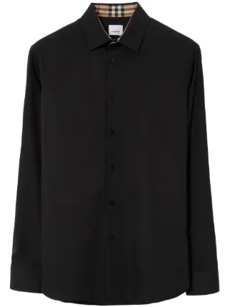 Burberry long sleeve dress shirt deals