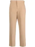 PT Torino straight-leg linen-cotton blend trousers - Neutrals