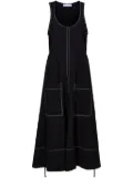 Proenza Schouler White Label Lucy A-line midi dress - Black