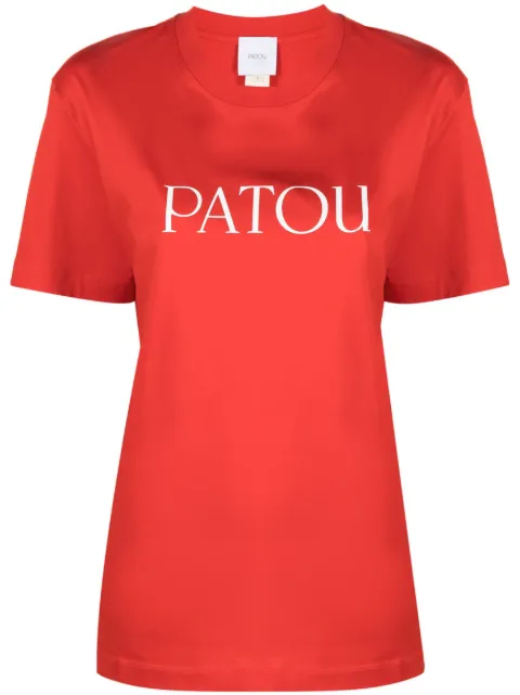 Patou logo-print organic cotton T-shirt